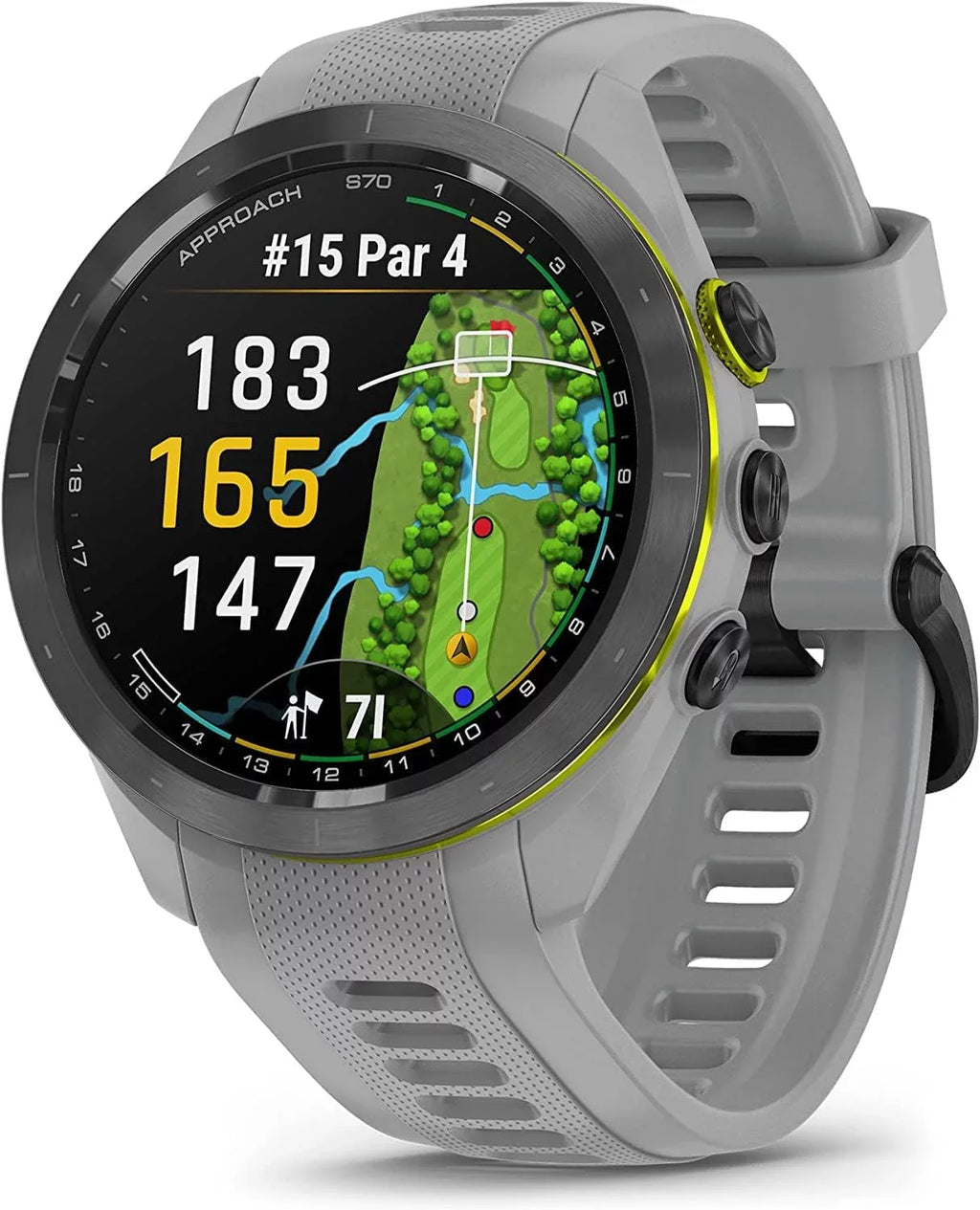 with Accessories Garmin S70, (47mm) Black Approach