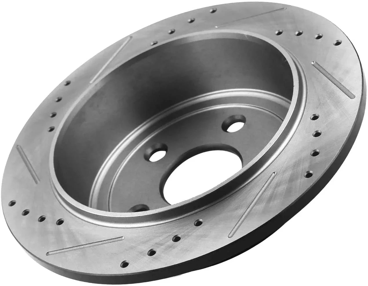 Patriot, Compass Drilled Dodge Lancer 262mm with Motors Brake Jeep & Slotted 200 Brake Rotor Rotors Chrysler Mitsubishi Avenger Caliber, Rear Afa Compatible Sebring,