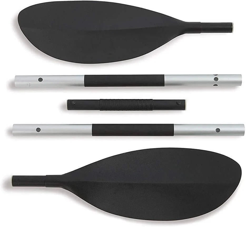 â?Adjustable Pump Aluminum 68307EP with â?400lb Seats Deluxe K2 Kayak High-Output PVC 86in â?SuperStrong Set: and Backrest Includes Inflatable Explorer Weight Capacity Oars â?2-Person YUNWEN