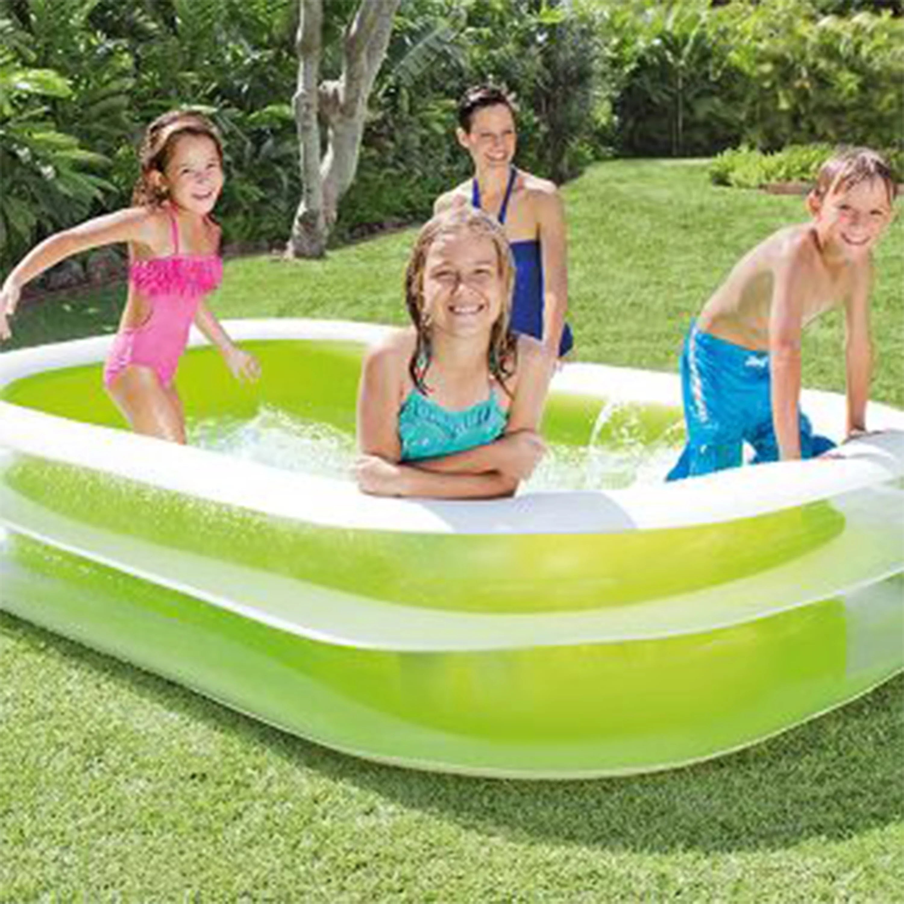 Splash Center, Blue x White Center Swim Play & 5.75' Kool 8.5' with Intex