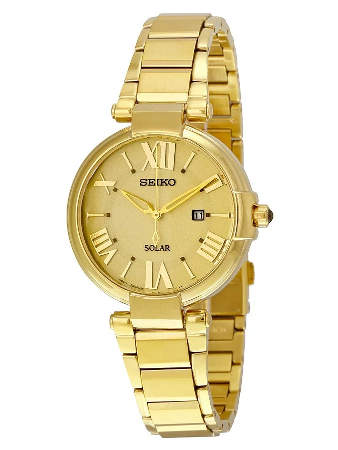 Watch SUT176 Solar Dial Gold-tone Ladies Champagne Seiko