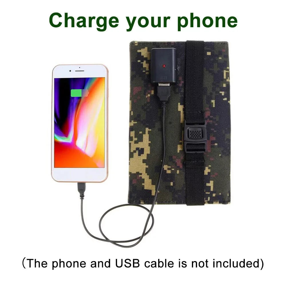 Charger Battery Solar Jahy2Tech Panel Rechargeable Outdoor Portable Hiking Phone High USB Quality Camping 80W Foldable