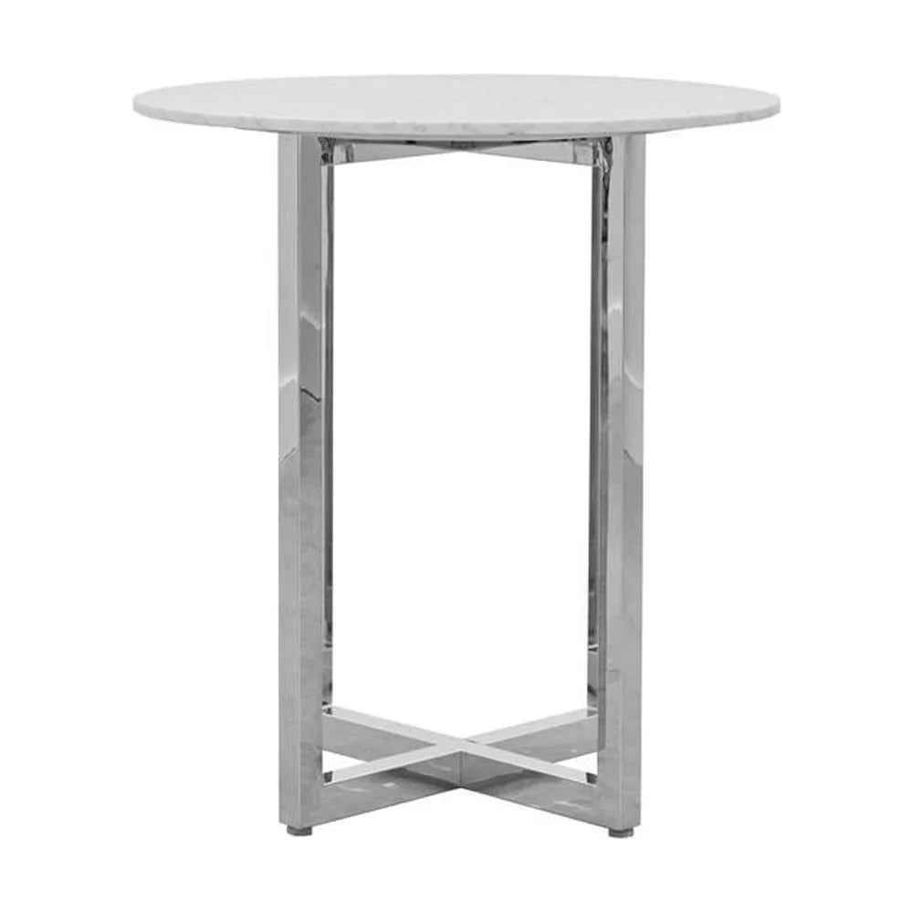 w 32" Table Marble Amalfi in Bar Taupe Top Modus Round