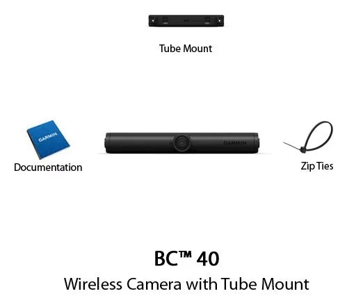 '-Wireless With Tube 40 40 BC BC Mount Garmin Camera