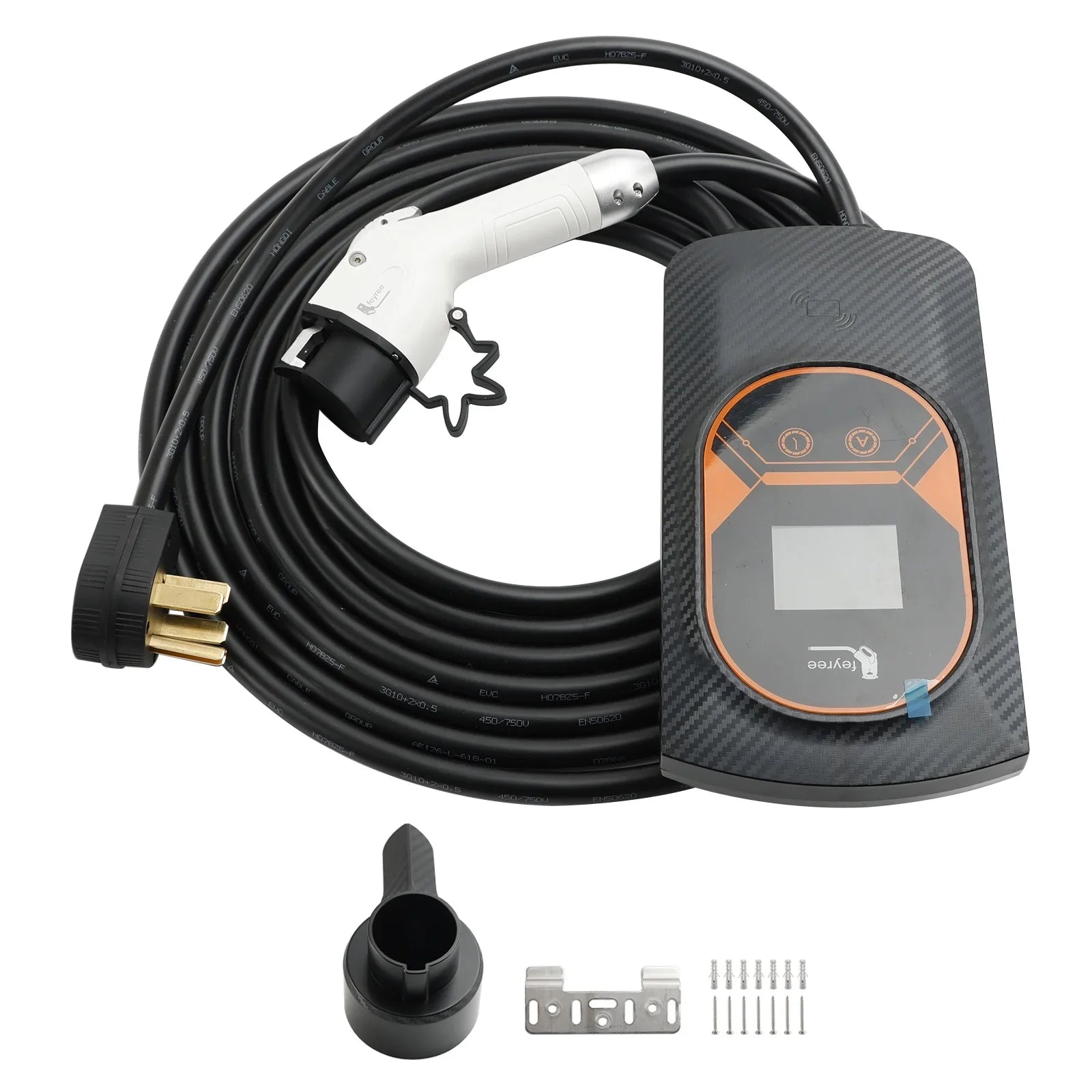 Charger 50Amp Cable Vehicle Charging 240V APP Level 26FT Electric EV Station 2