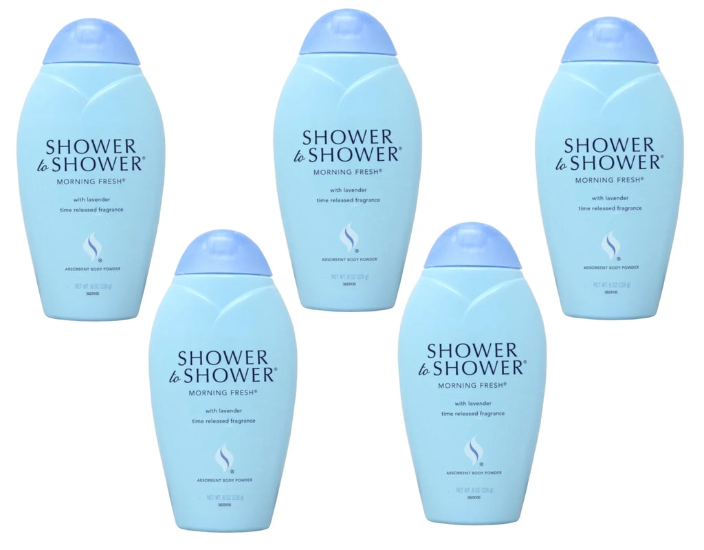 Shower Absorbent Pack 8 Body oz 5 Morning Fresh Each Shower - To Powder
