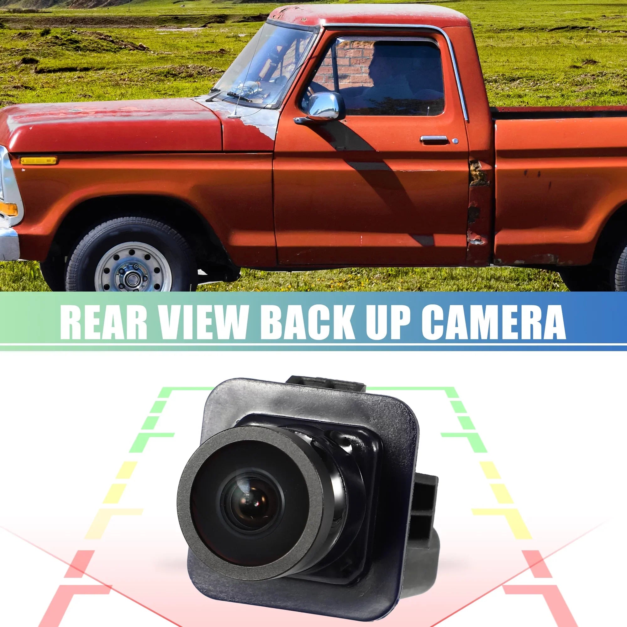 Camera Back FX2 1 Park Set Assist F-150 EL3T-19G490-AA for Ford View Up FX4 Camera Reverse Rear