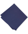 Alfani Pocket NAVY Solid Men's Twill Silk O/S Square,