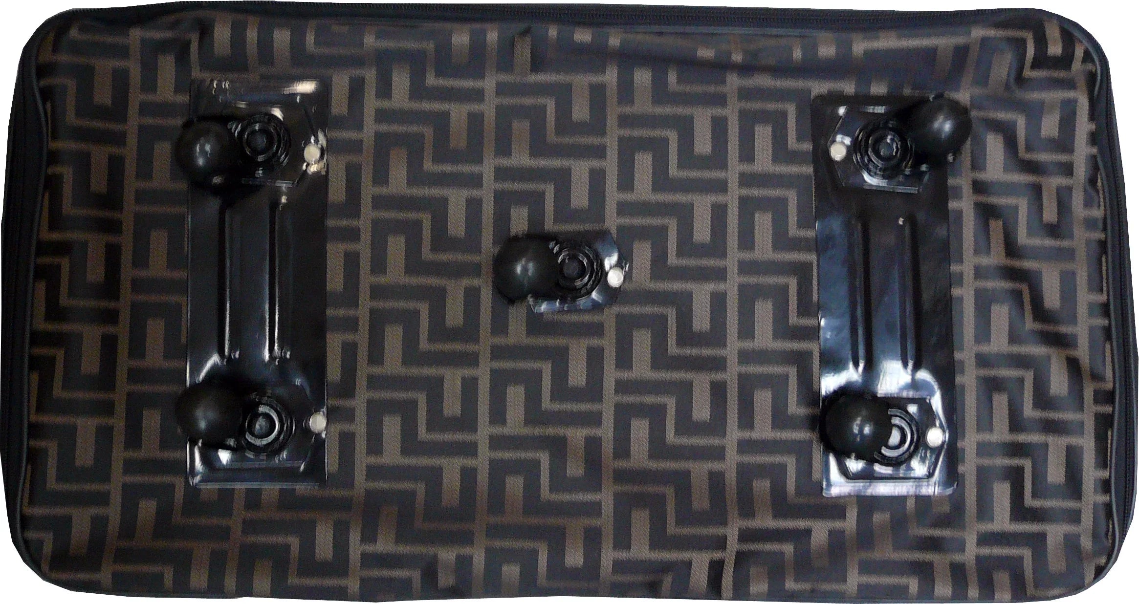 Bag Duffel (Coffee) Luggage Wheeled Bag Rolling Spinner 36"