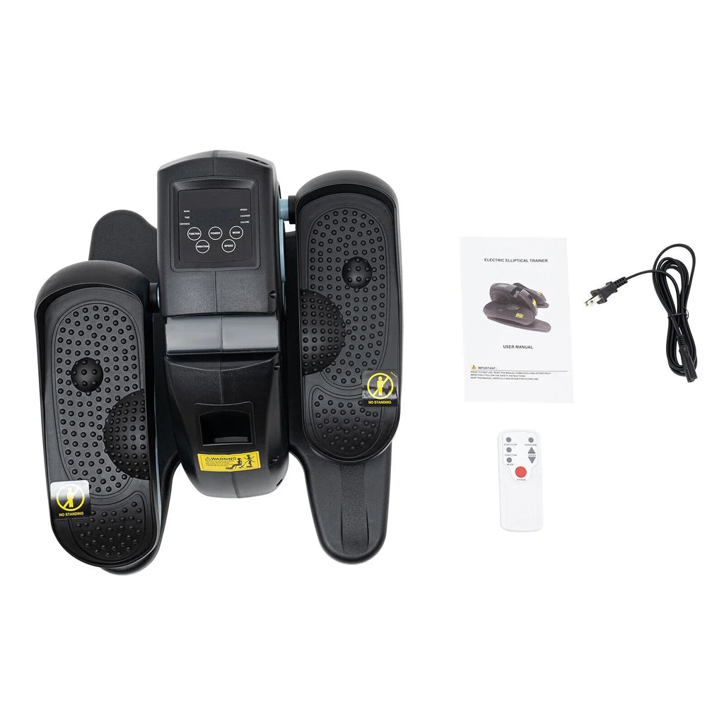 LCD Desk W/Remote Elliptical Exercise Trainer Rpm) P1, Display P2, Gears(32/50/70/89/113 Leg Under 5 P3 Electric Pedal 60W