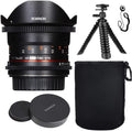 T3.1 Lens + Other Lens Fisheye Spider Tripod & w/Lens Hood A Case, Frame Full Rokinon Sony Cine DS 12mm Bundle Flex Accessory for Protective