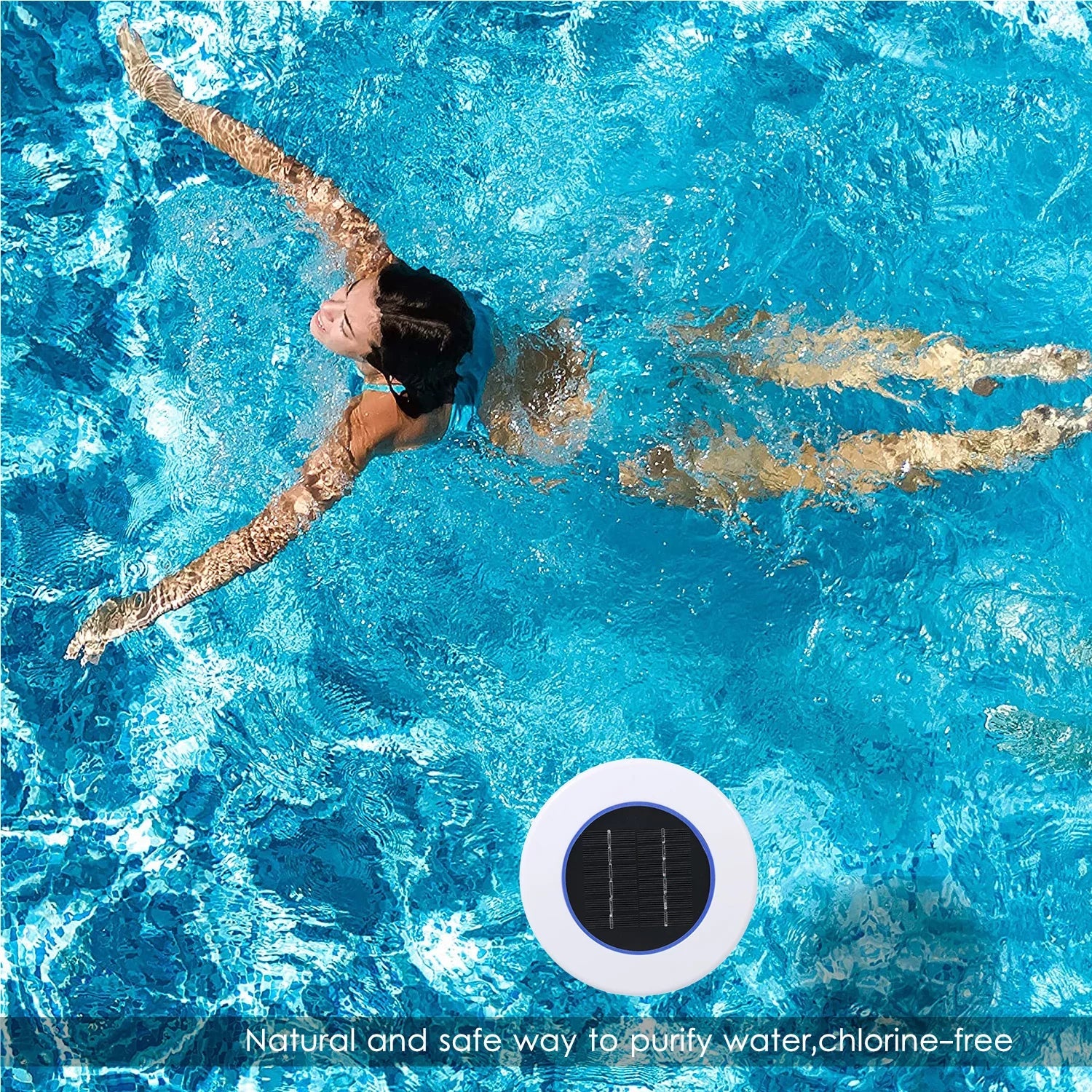 Inhibition Pool-Ionizer Pool Solar Algae Chlorine-Free Processor Swimming Pool Mixfeer Water Solar Water Swimming