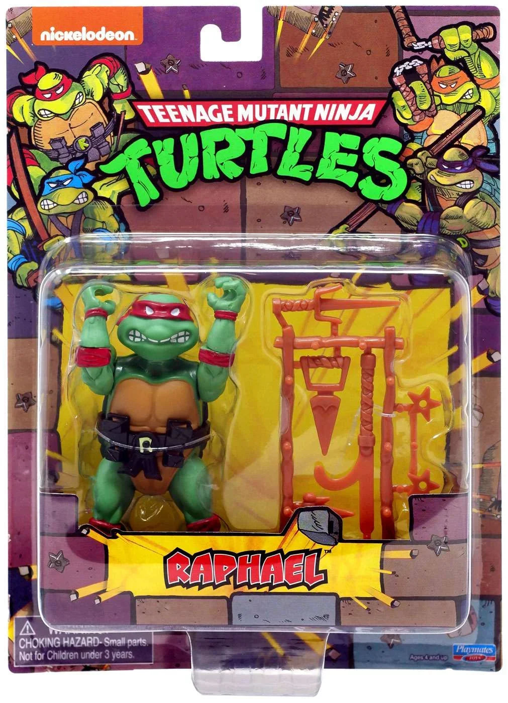 (Rotocast Action Teenage Raphael Turtles Retro Ninja Figure Sewer Lair) Mutant