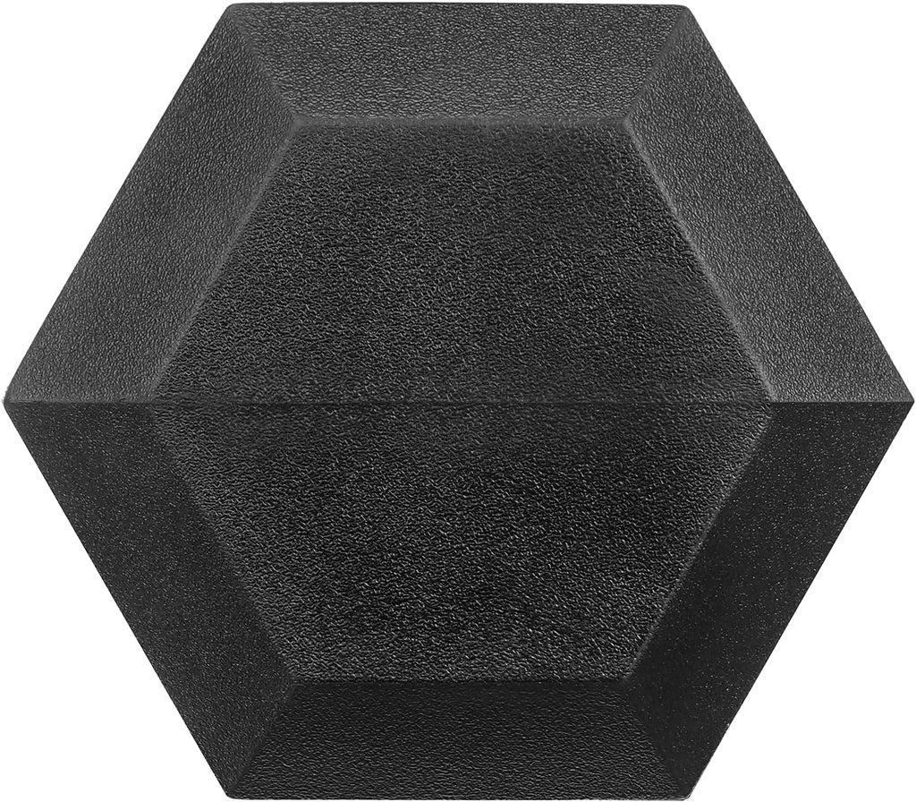 Dumbbells Set 150 with Dumbbell and Rubber Hex Pound Rack Coated