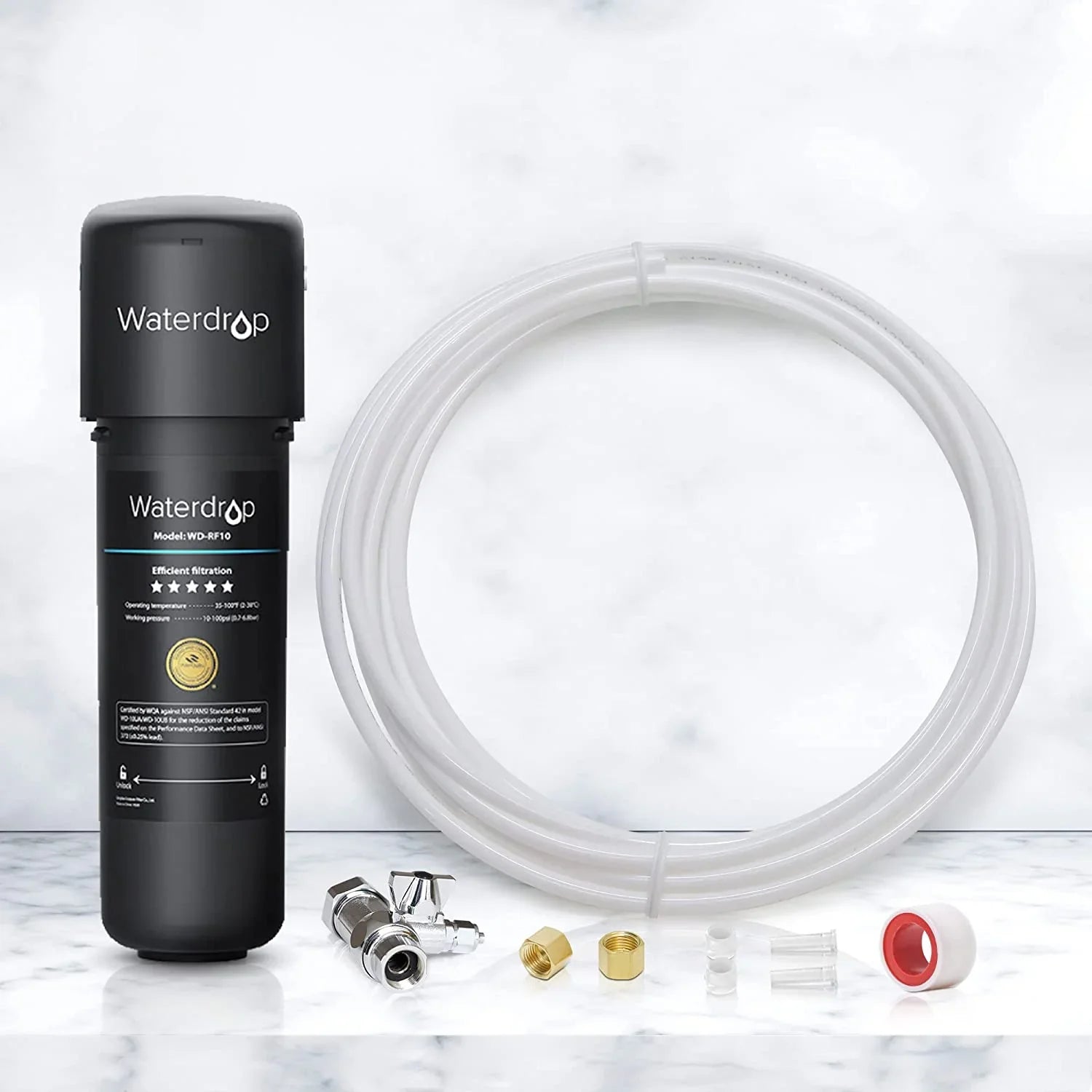 to Under ?????? ?????????? KITA Line ???????????????????????? Series, Connection Kit System Sink Connect Filtration WD-10/15/17UA Waterdrop & Water Water for