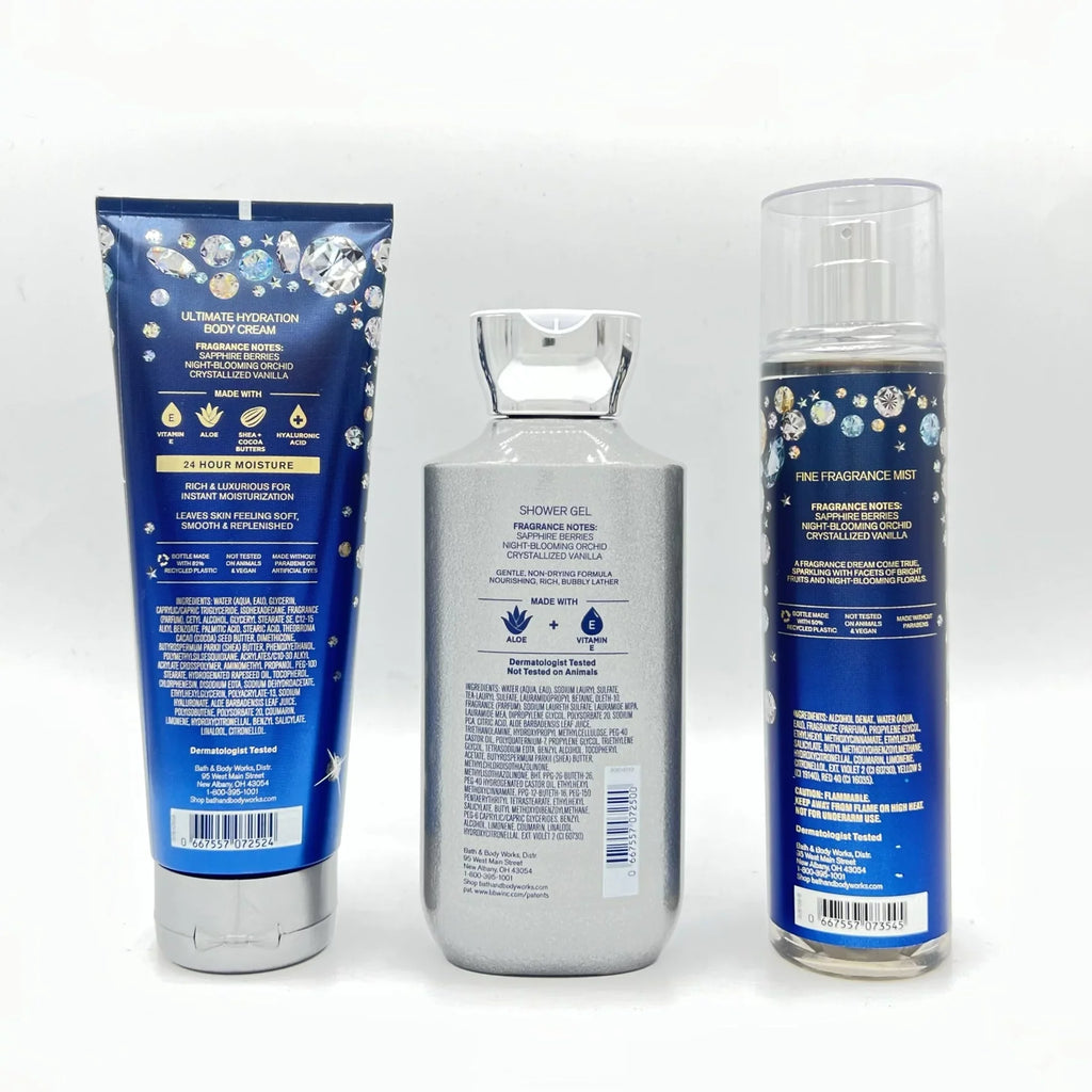 Fragrance Cream, Works Body Mist 10oz 8oz Fine 3-Piece Bath and Shower Bright Bundle Gel Dream 8oz & Body