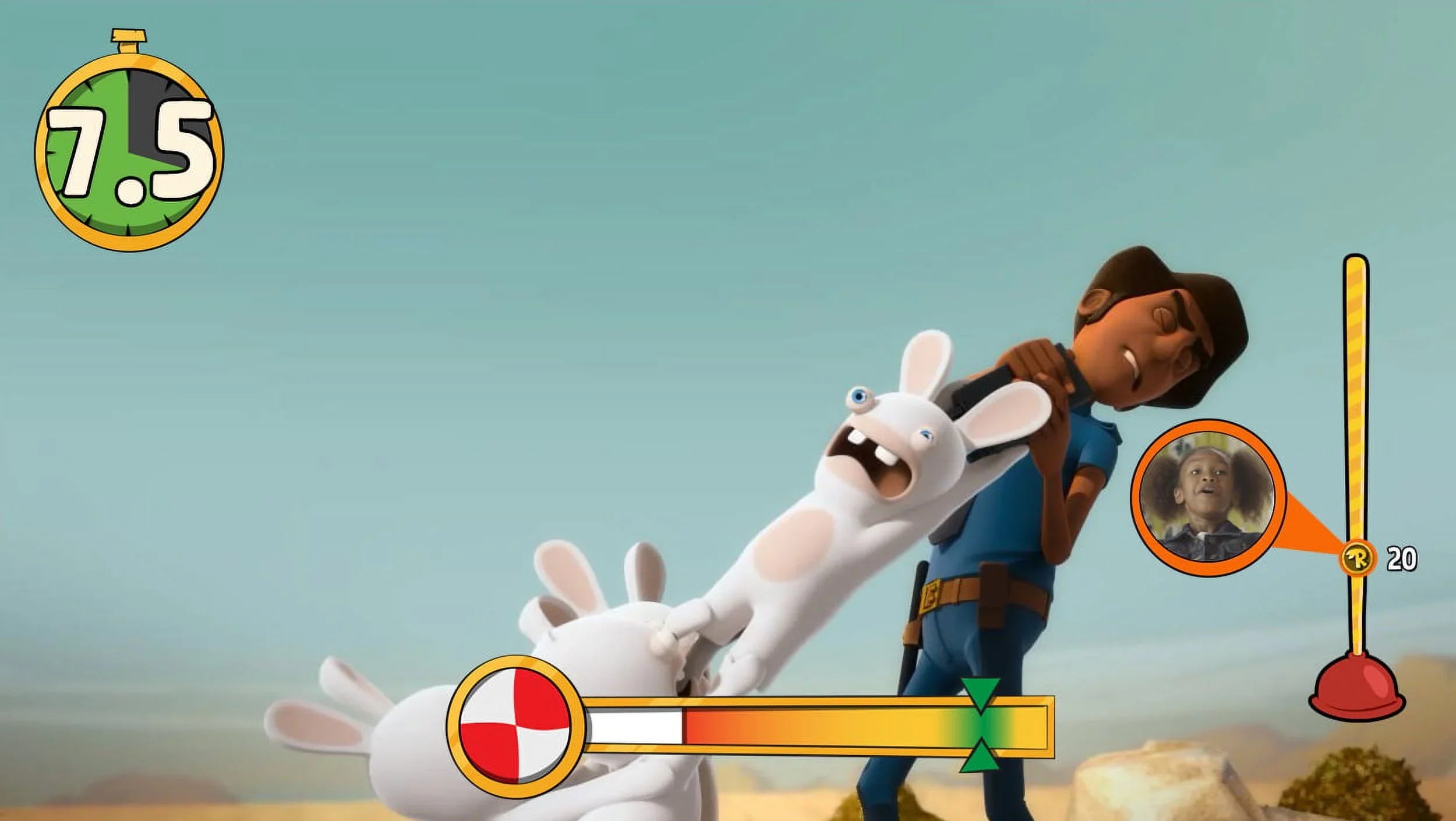 Ubisoft, Invasion, Rabbids XBOX 360, 887256301750