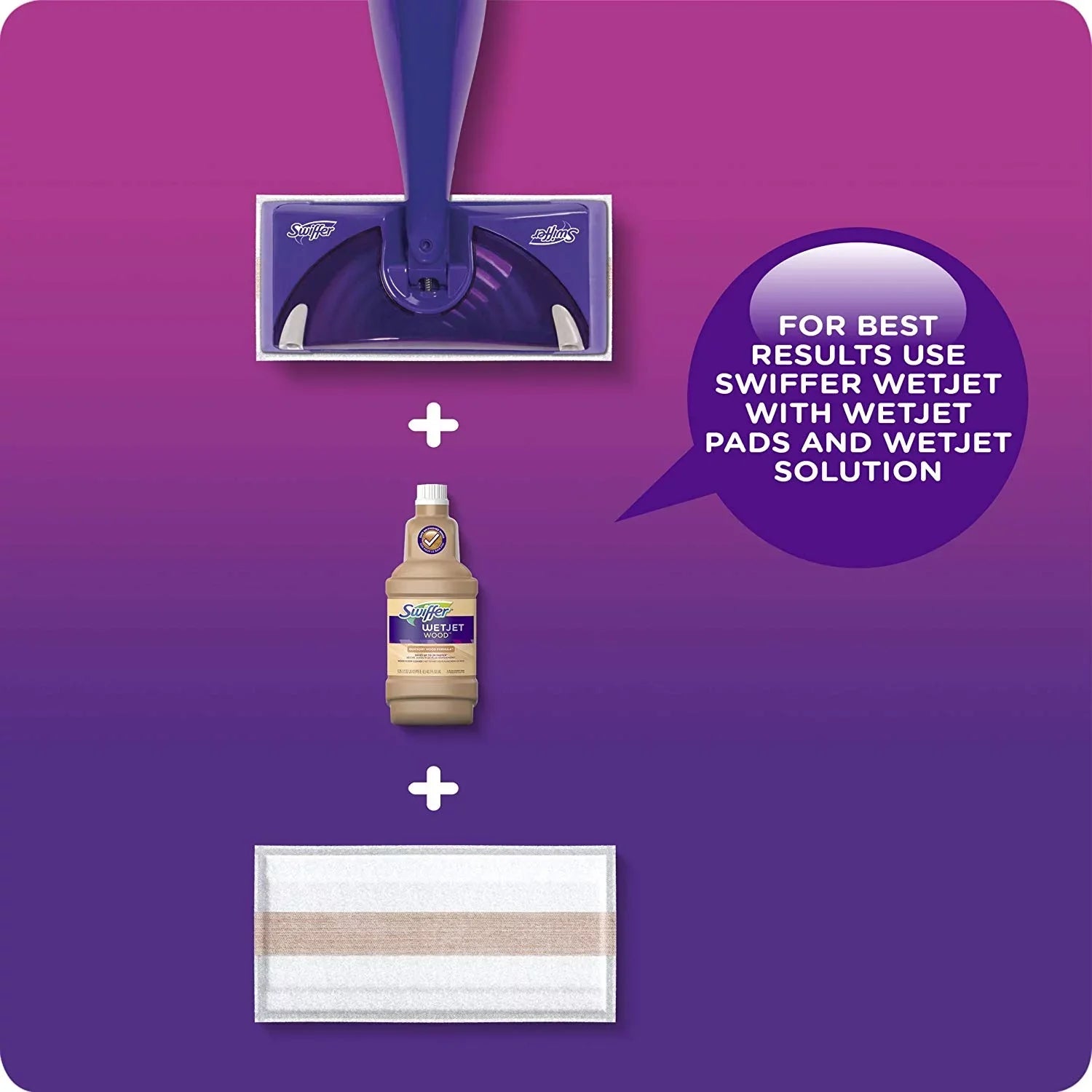 Swiffer oz 16.9 Spray Mop WetJet Starter Kit, fl