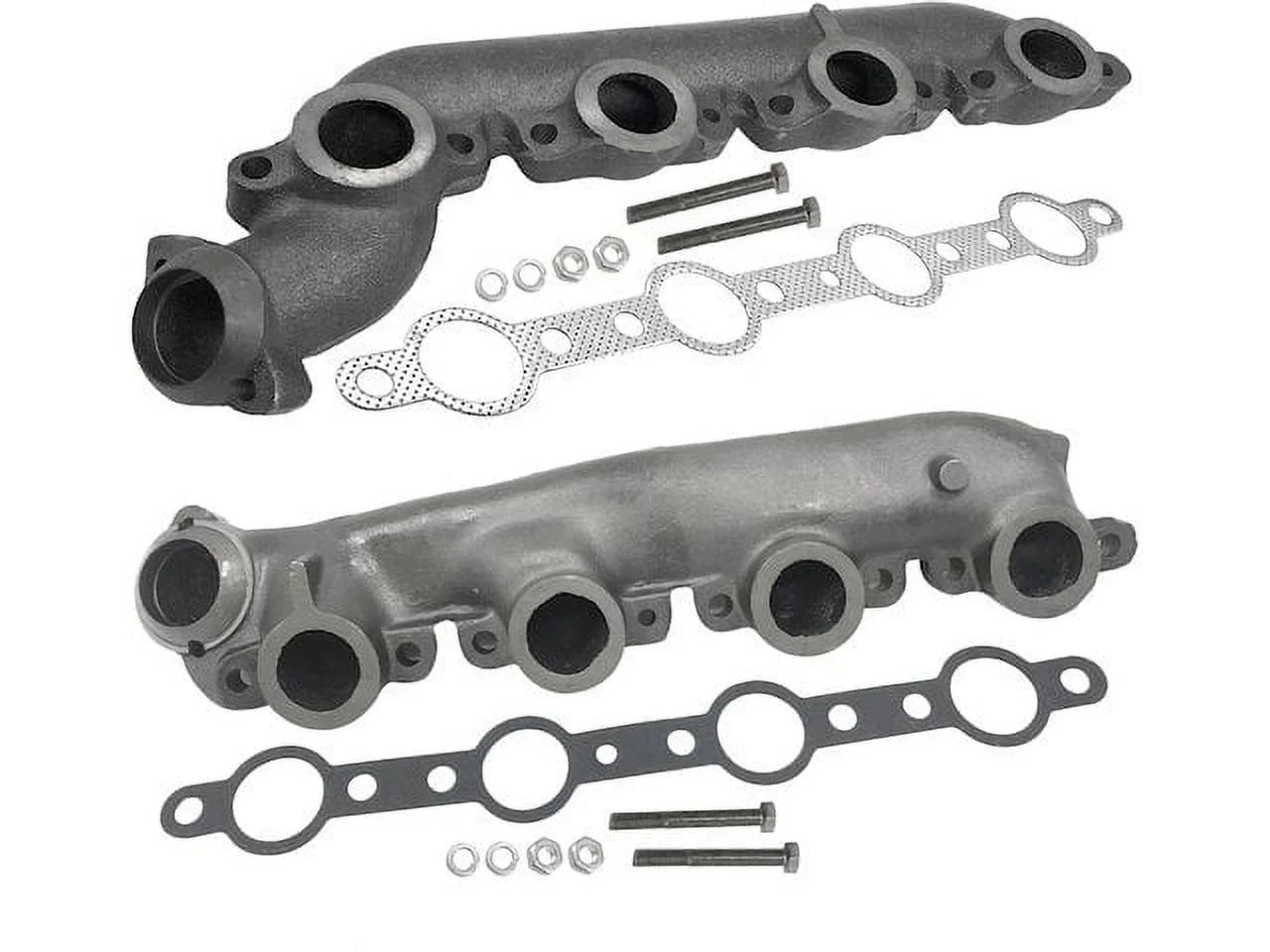 '- F-350 Ford V8 2003 Duty Exhaust - Set Super 1999 2002 2001 Diesel Manifold Piece 2 2000 Powerstroke with Compatible - 7.3L