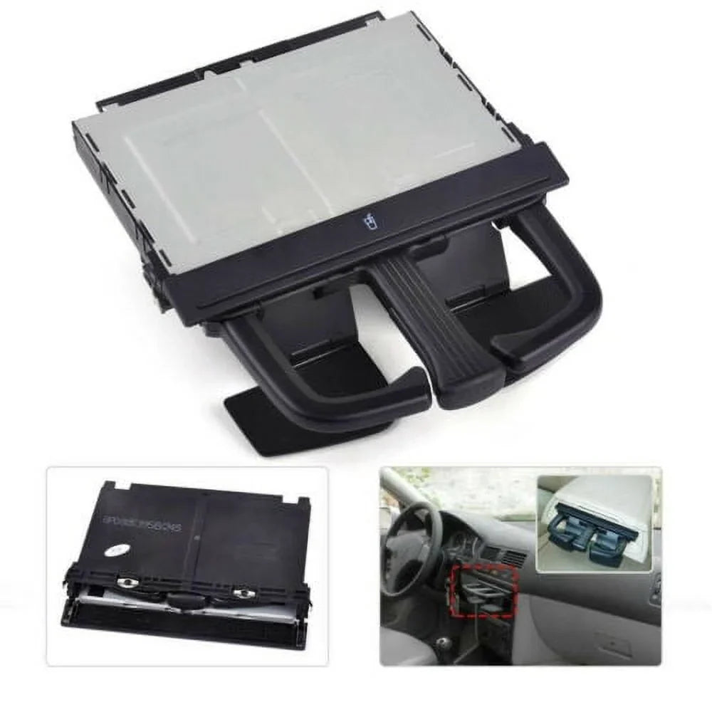 Motor Dash Stretch Holder MK4 Bora Jetta Golf For Black Folding Genic VW Cup Fit Front