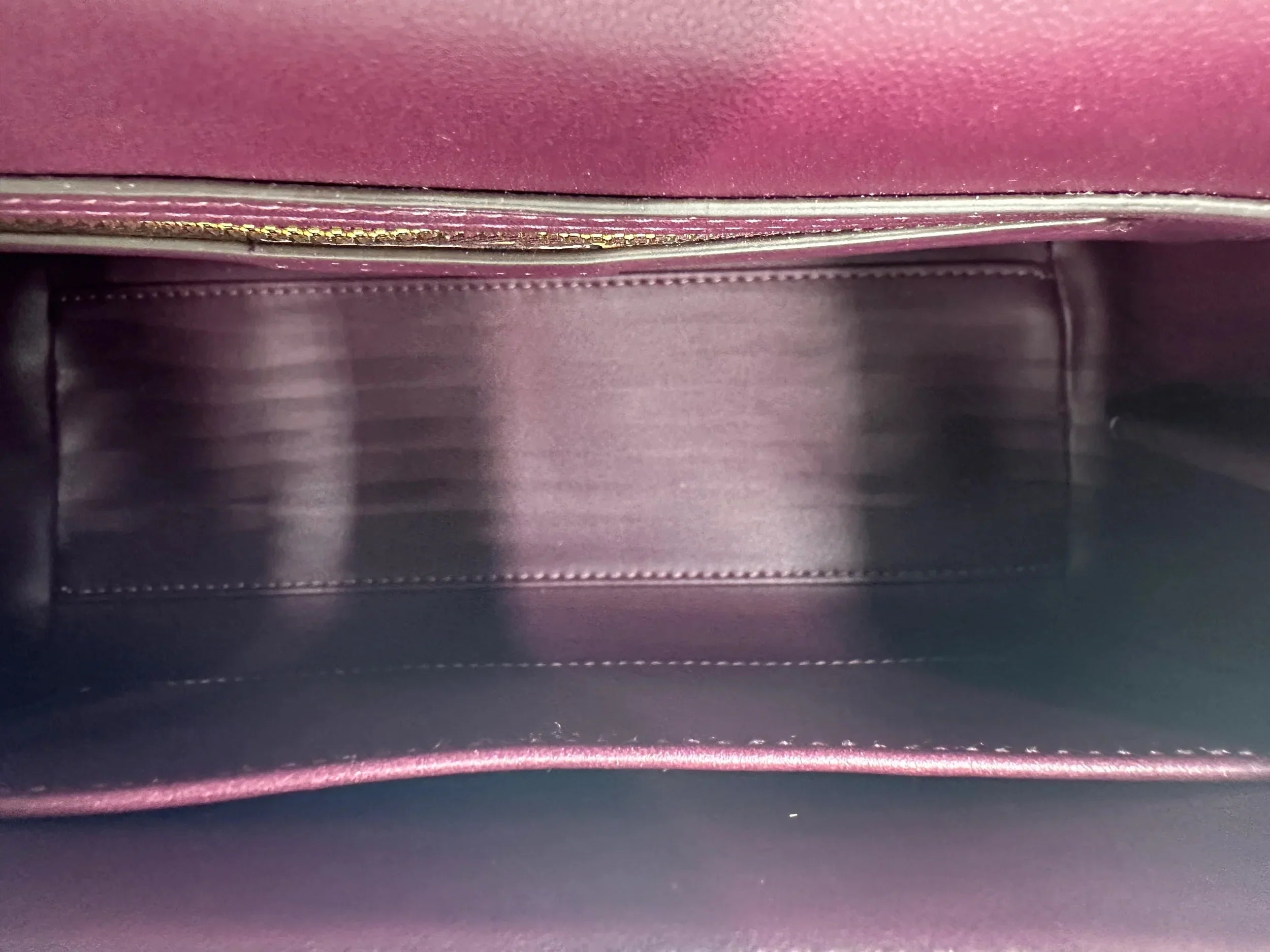 Spade Lizard-embossed Bag Small Top-handle Katy Burgundy - Kate Striped