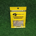 Insert INS246100BR12 Pack Brass, 100 Gold - Brass 12 Tip .246 Grain