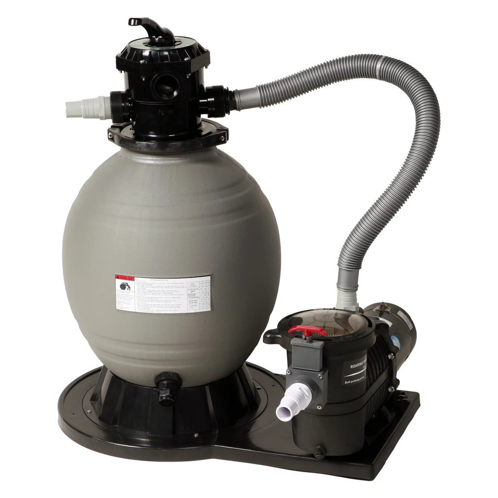 Above w/ Ground Pump 1.5HP Blue Filter - Sandman Sand Wave System