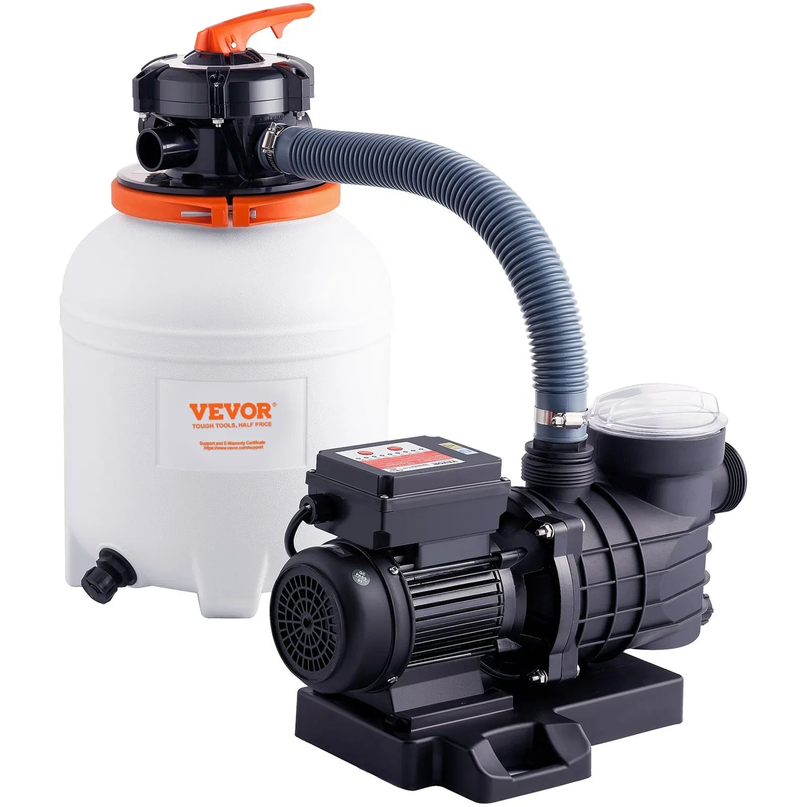 Pump, HP, Swimming System & Filters Combo GPH Sand Pumps 3000 Pool Filter 1/2 12-Inch