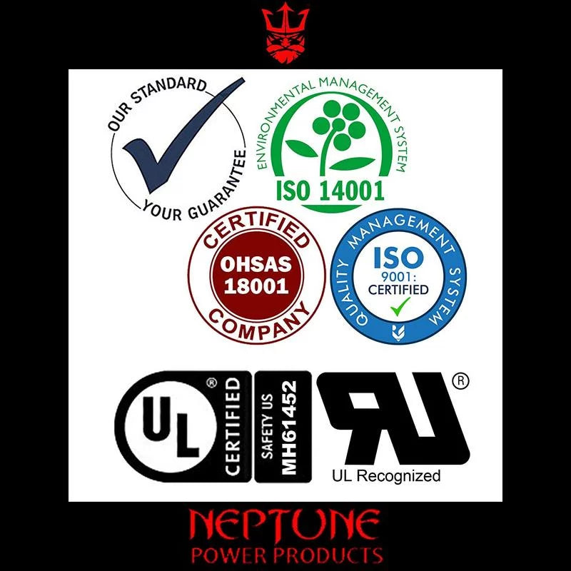 12Ah Battery pack Neptune 500 Scooter - 3 Electric EVO 12V Replacement by