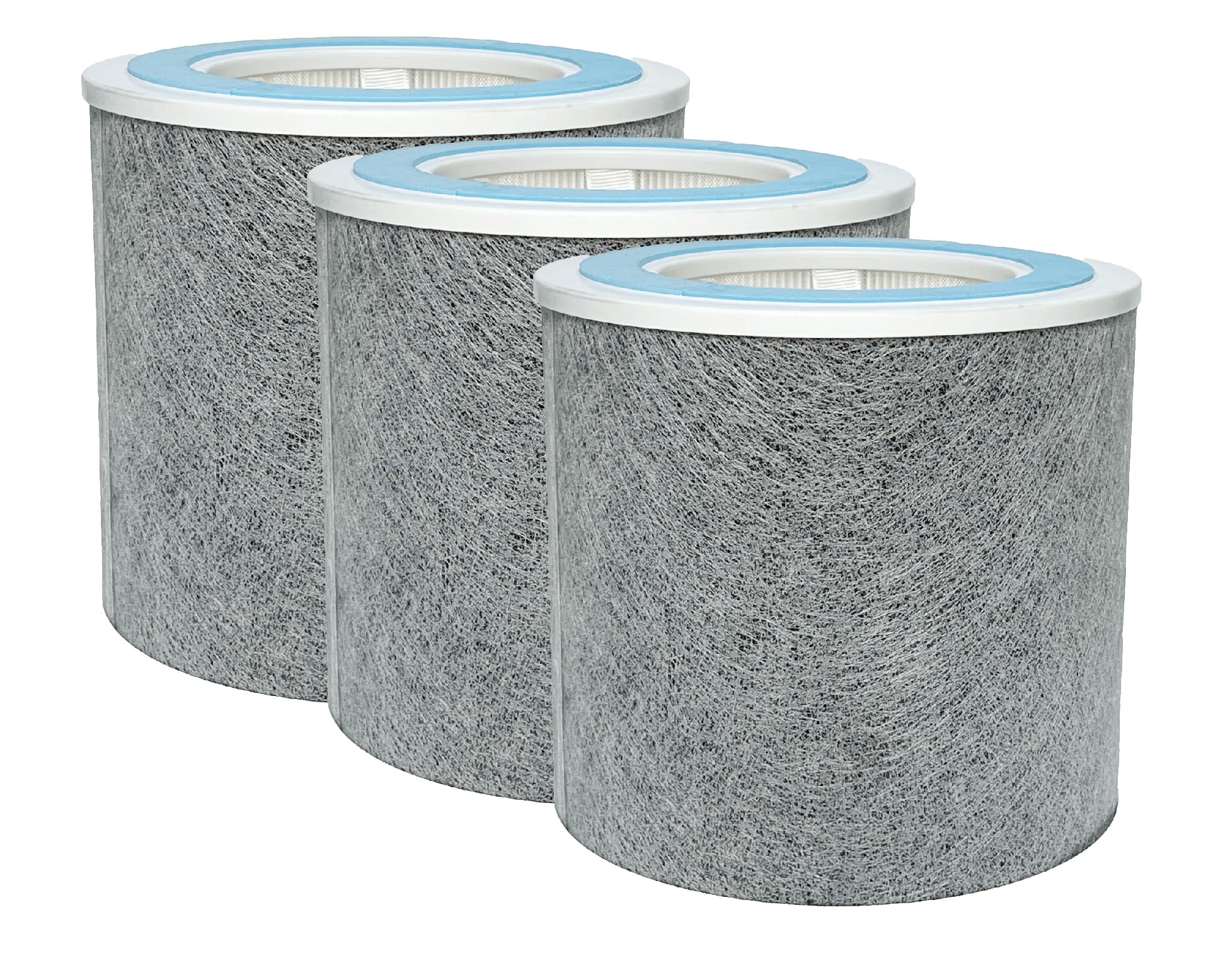 3 Carbon Activated Shark HP102 Filter True For HC452, HEPA Packs Air HP102 Purifier Replacement