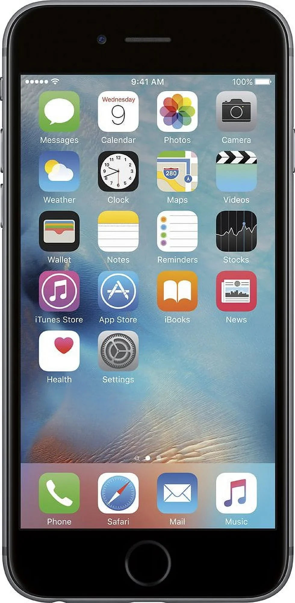 Gray Pre-Owned (Cricket 64GB 6s (Refurbished: Wireless) Good) iPhone Space