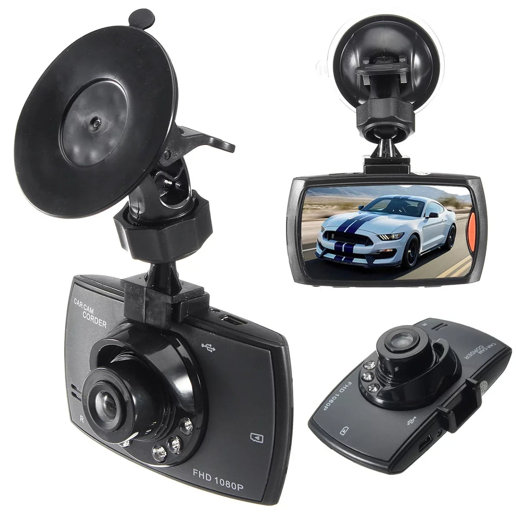 Vision DVR 1080P LED Lens Video Recorder Night Cam Dash Camera Dual IR 6