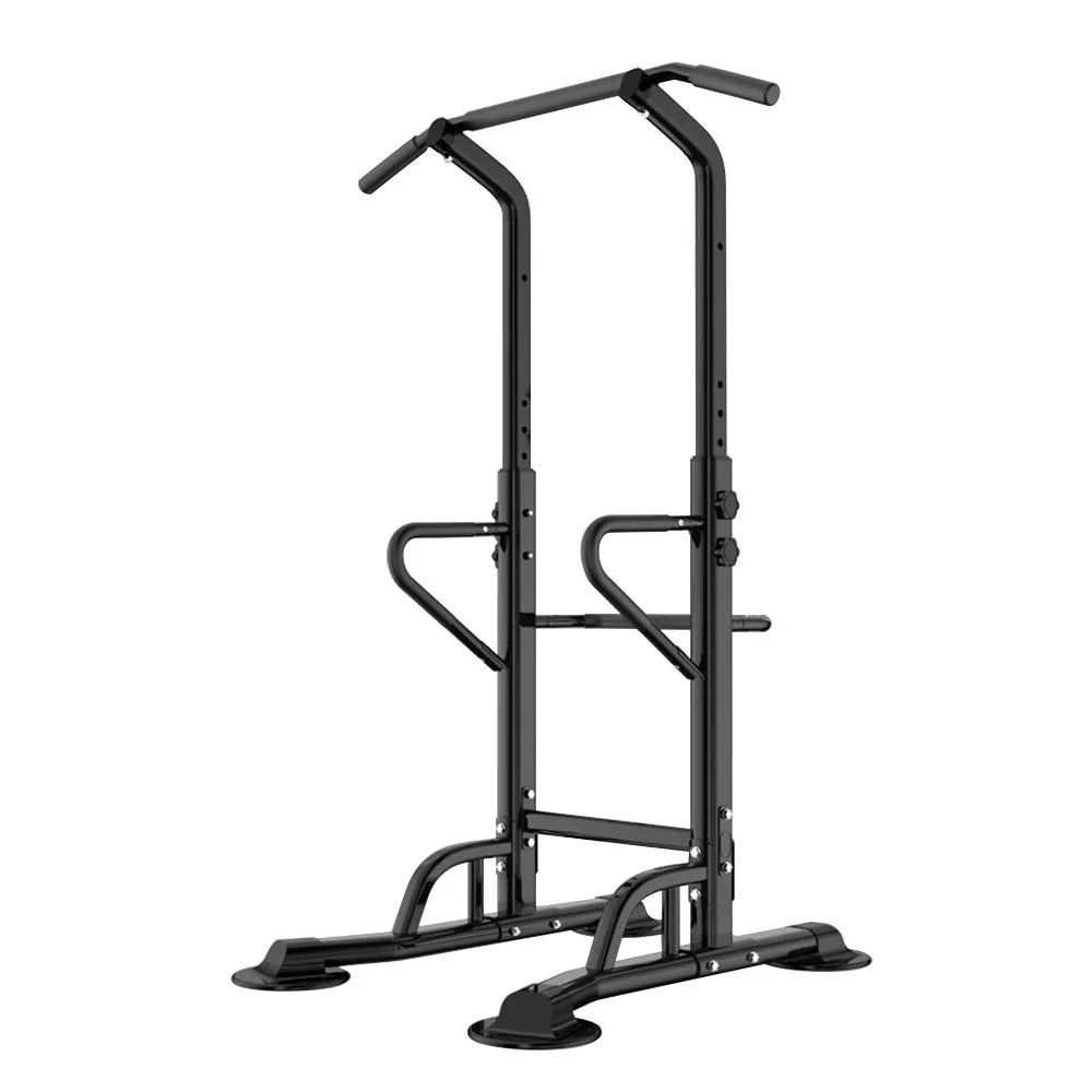 with Black Power Training Tower Wellynap Height 36.2" Bar, - Equipment Strength Up Workout Adjustable Pull