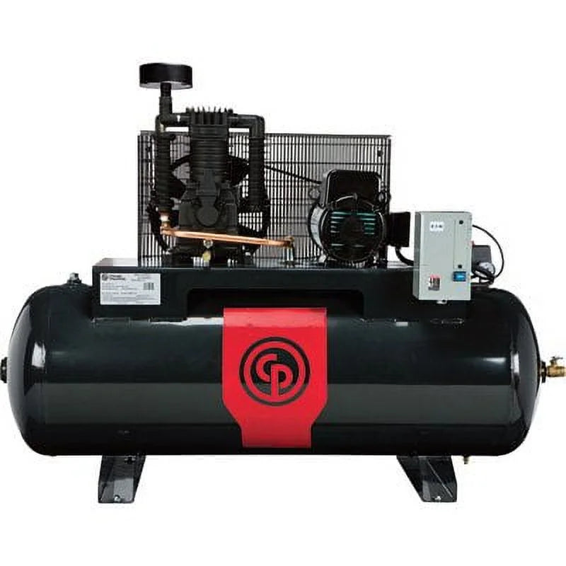 Volt, 5 Air Chicago Pneumatic RCP381HS Model# Gallon, HP, 208/230 - 1-Phase, - 80 Reciprocating Compressor