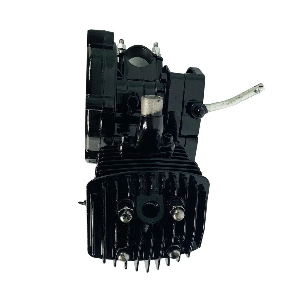 Motor Bicycle Air-Cooled Engine Bike Black Gas Petrol 2-Stroke 80cc Full Motorized Miumaeov Single Assembled Cylinder
