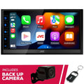 Receiver Shallow-Chassis New 6.8" JVC Multimedia KW-M785BW Camera Backup with