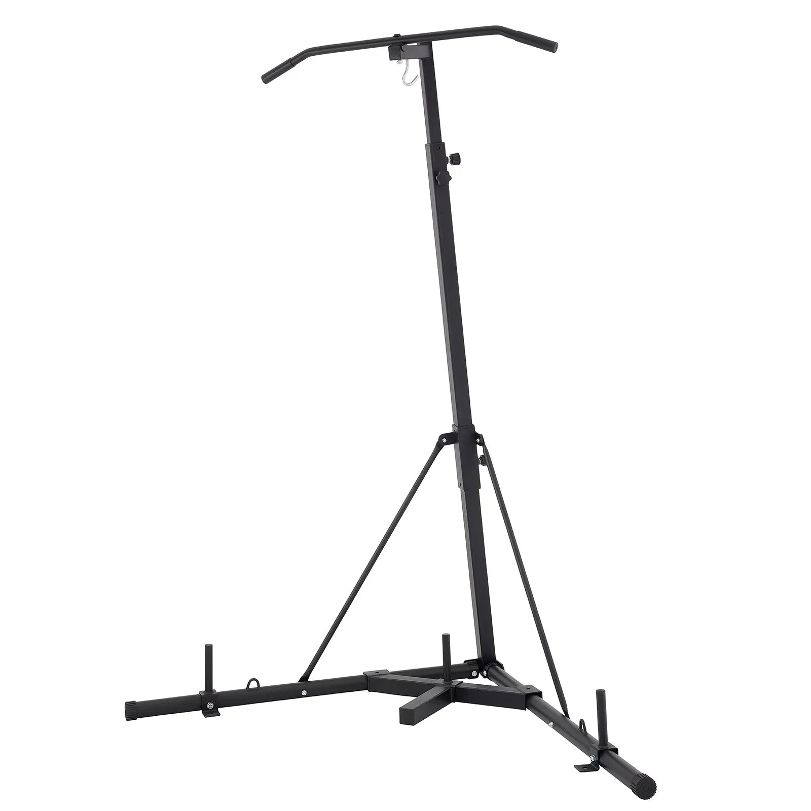 Boxing Standing Stand Pull Punching & Foldable Up Bracket Free BENTISM Bar Chin Bag