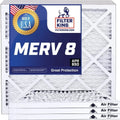 IN | 4-PACK Air .75" 38x21.5x1 King | 21.5 Actual | Furnace MADE Filter USA Filter A/C Filters 8 x x Size: Pleated HVAC | MERV 38