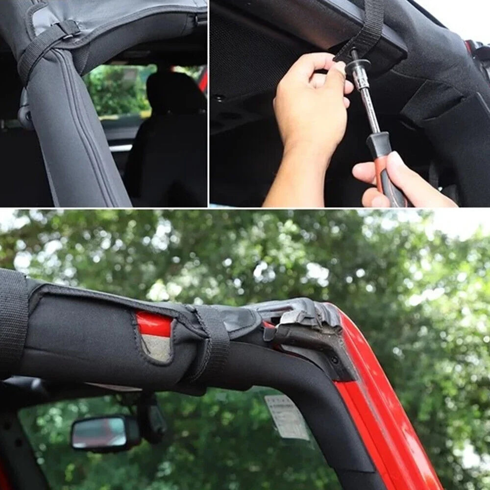Jeep Top JKU Shield JK Wrangler Ultimate 07-18 JLLOM Your Harsh for Ride from Leather - Sunshade Sunlight Protection