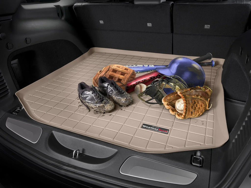 WeatherTech Liner Cargo 2010-2024 Trunk Seating, Row Behind with 4Runner Black - Toyota 2nd compatible