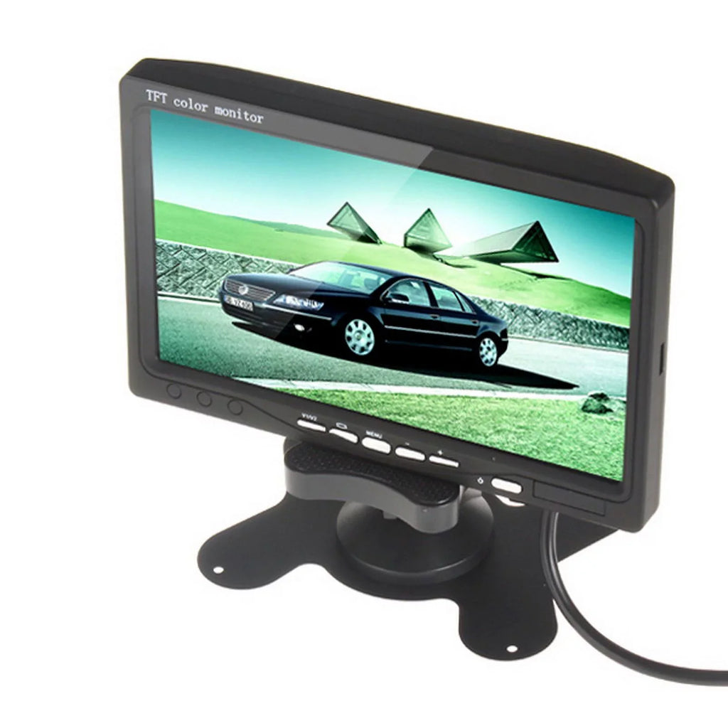 Van RV Car feet Truck for cable Car Monitor Bus parking system TFT camera IR with reverse Vision+32 7inch LCD 12V/24V Night 18 LED