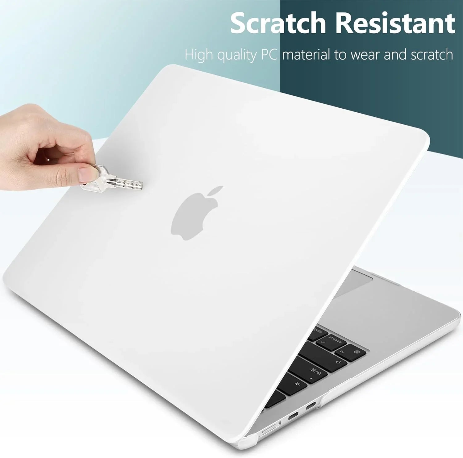 MacBook A2681, & with Case 2023 Air Hard Case Cover M2 inch DONGKE 13.6 Keyboard Compatible Shell 2022 with