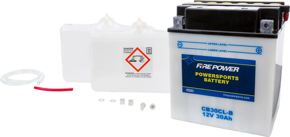 Fire With Compatible CB30CL-B 2009-2015 Wake Pro W/ACID 215 Power Battery Sea-Doo