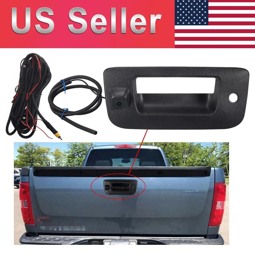 Chevy Handle View 07-13 Camera Tailgate Backup Sierra Silverado/GMC For Paddsun Rear