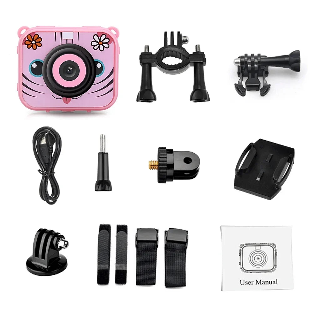 Kids Built-in Children Built-in Waterproof Video Laojia Camera 30m Battery Video Camera,12mp Battery Hunya New 30m
