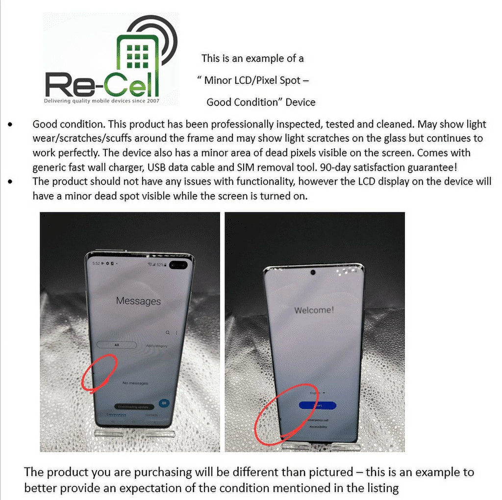 5G Cream Unlocked Good) Samsung 128GB 3 (Refurbished: Smartphone Galaxy Z Pre-Owned F711U Flip