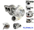 GT35 0.63 Turbo Turbo GT35 Flange GT3582 A/R Turbine Quick Spooling Turbocharger T3 0.63 T3 Turbocharger GT3582 Turbine Quick A/R Flange Spooling