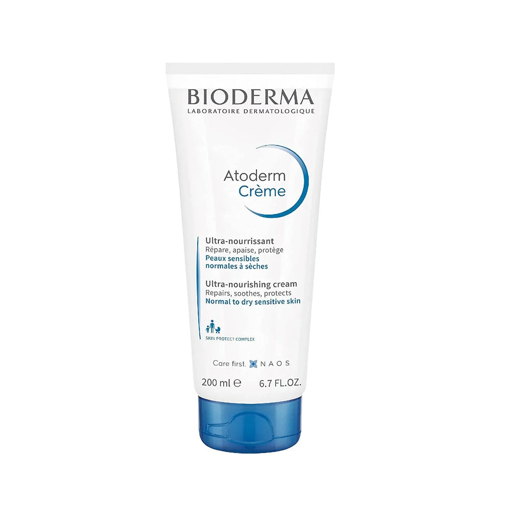 Sensitive Bioderma For To Moisturizer Dry Ultra-Nourishing - Atoderm Normal 200ml Creme Skin,