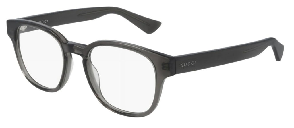 Square GG0927O GUCCI mm 49 Eyeglasses Demo Rectangular Shiny Lens Grey Men's 004
