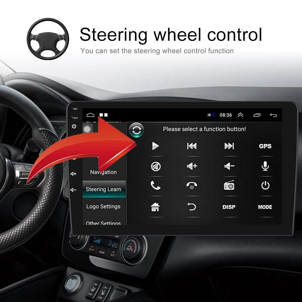 Android Hifi, Honda 13 Wireless for Stereo to AHD Bluetooth 2007 Apple Mirror Backup Link Camera Accord Touchscreen Radio 2003 10.1'' Car Wifi Android GPS Carplay 2+32G Auto